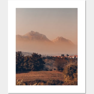 Italian Mountains Landscape Posters and Art